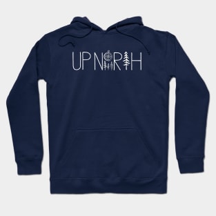 Up North Compass in the Trees Hoodie